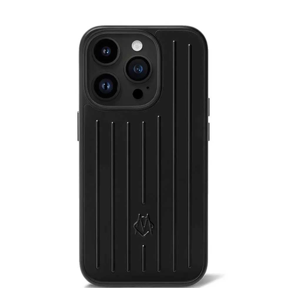 RIMOWA Business Selection^Tech Accessories - Aluminium Matte Black Case For Iphone 15 Pro