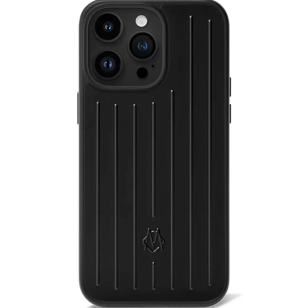RIMOWA Black Luggage^Tech Accessories - Aluminium Matte Black Case For Iphone 15 Pro Max