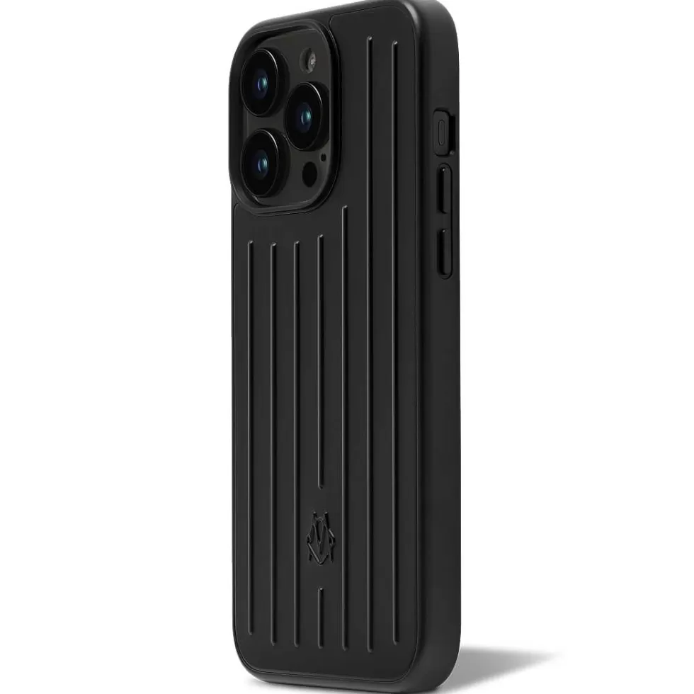 RIMOWA Black Luggage^Tech Accessories - Aluminium Matte Black Case For Iphone 15 Pro Max