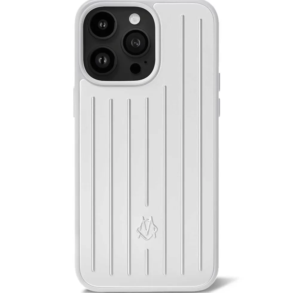 RIMOWA Business Selection^Tech Accessories - Aluminium Silver Case For Iphone 15 Pro Max