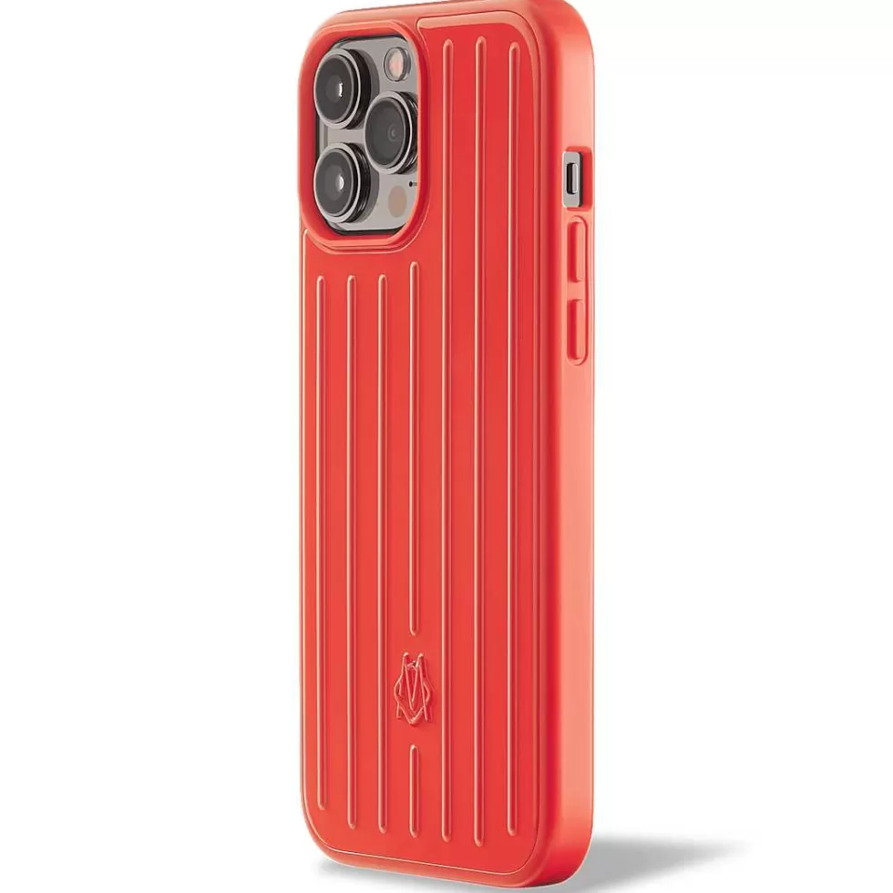 RIMOWA Iphone Pro Max^Tech Accessories - Polycarbonate Flamingo Red Case For Iphone 13 Pro Max