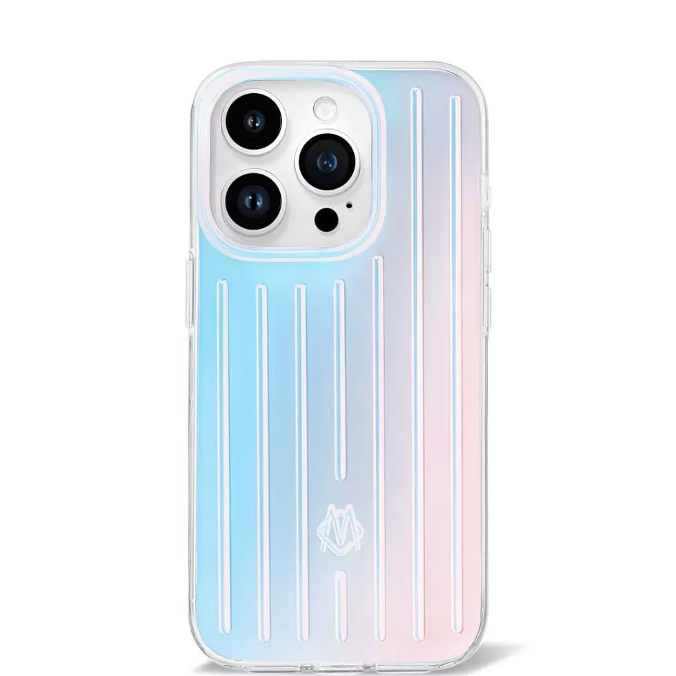 RIMOWA Polycarbonate^Tech Accessories - Polycarbonate Iridescent Case For Iphone 15 Pro